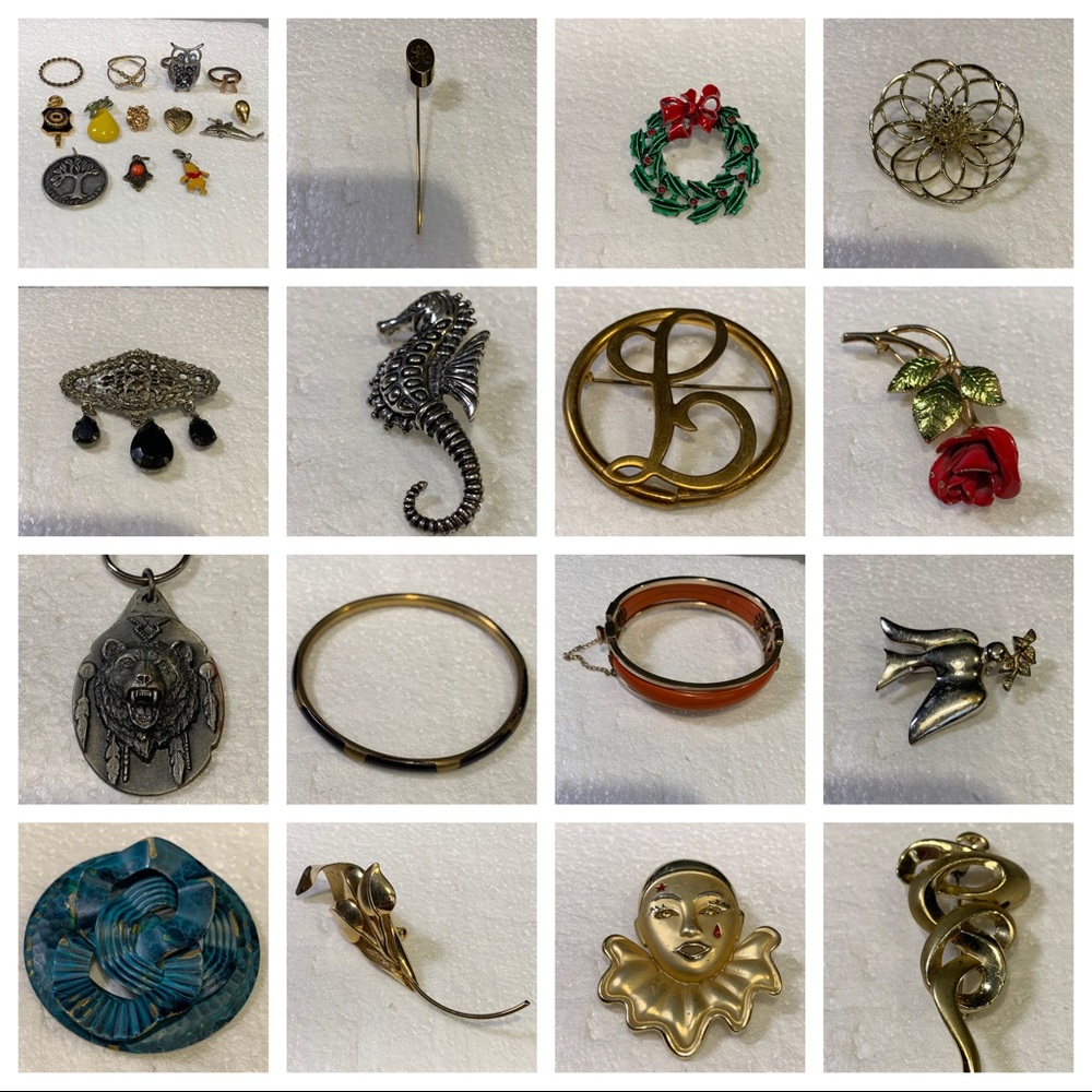 40+ Piece Jewelry~Craft~Repurpose~Upcycle~Create Lot